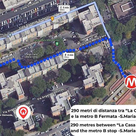 Apartament La Casa Di Barbara E Franca Rzym Zewnętrze zdjęcie